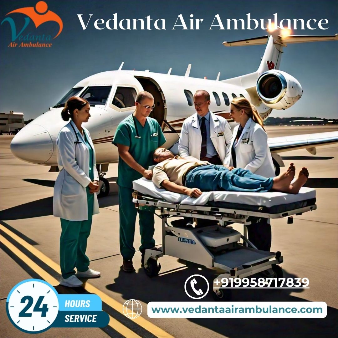 Use Vedanta Air Ambulance from Bhopal with Advanced Medical Care  