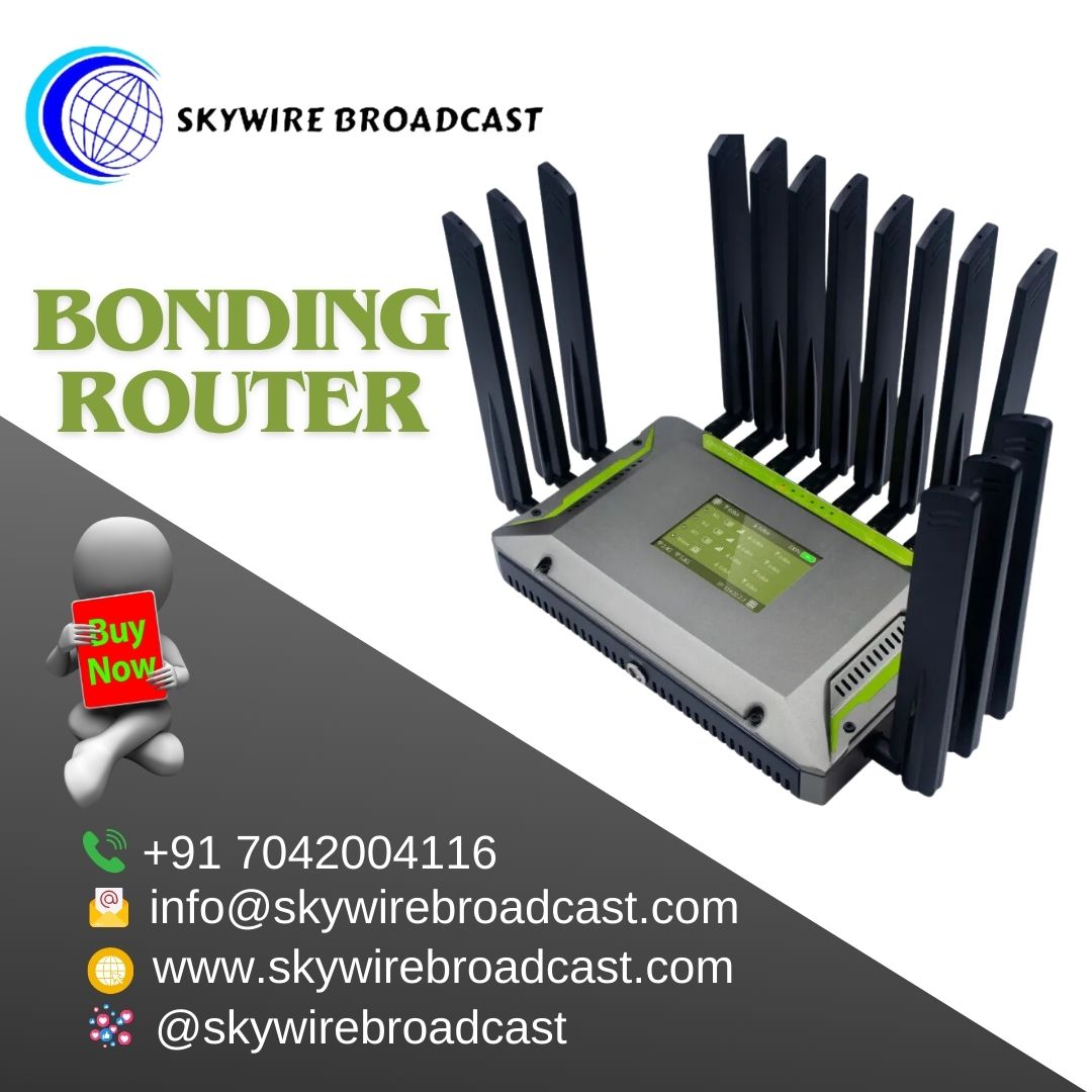 Multi Sim Bonding Router for high Speed Internet Connectivity 
