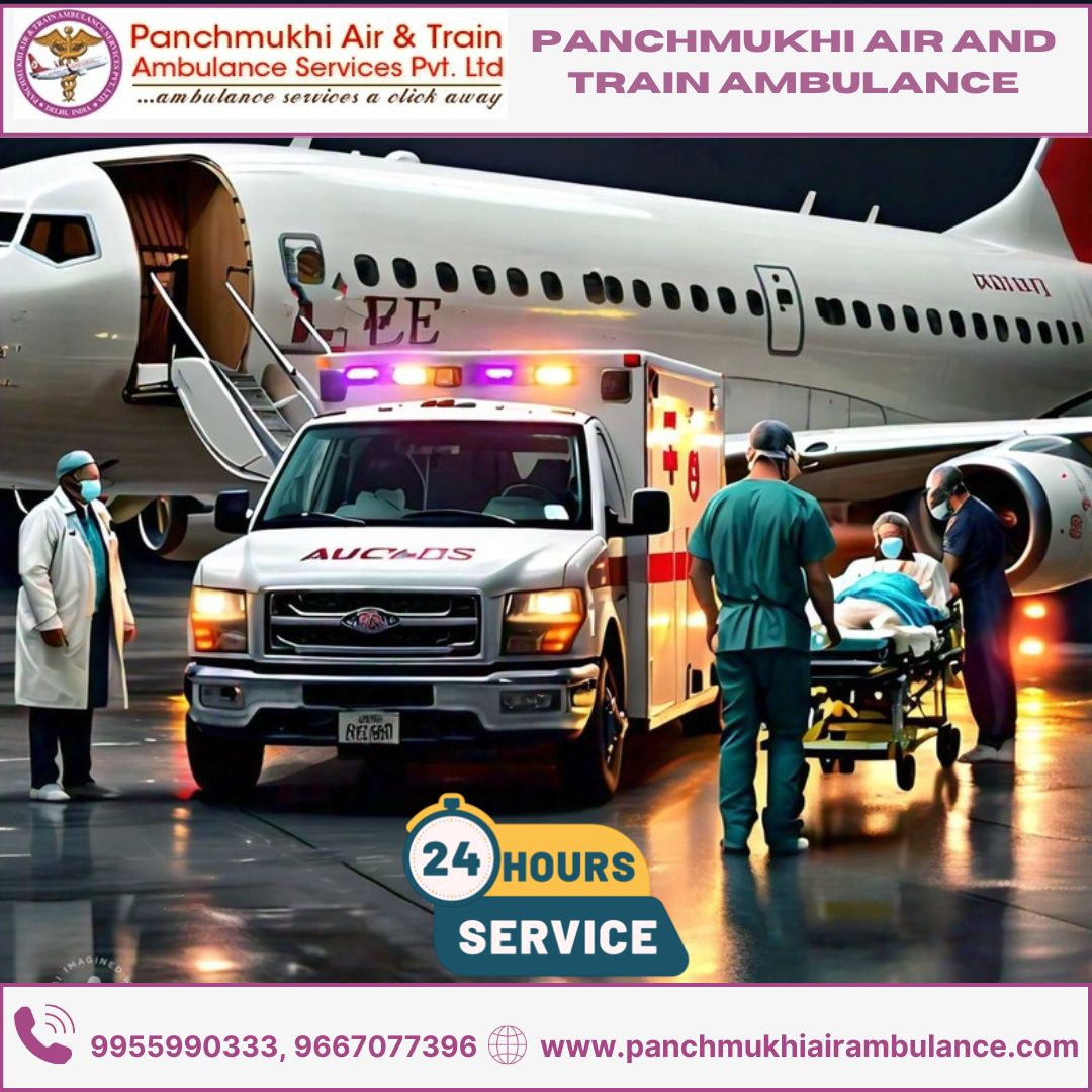 With Hi-tech Medical Assistance Choose Panchmukhi Air Ambulance Services in Gorakhpur