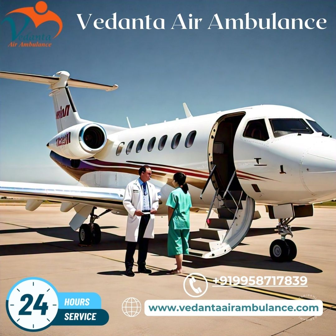 Take Fully Advanced ICU Setup by Vedanta Air Ambulance Services in Delhi
