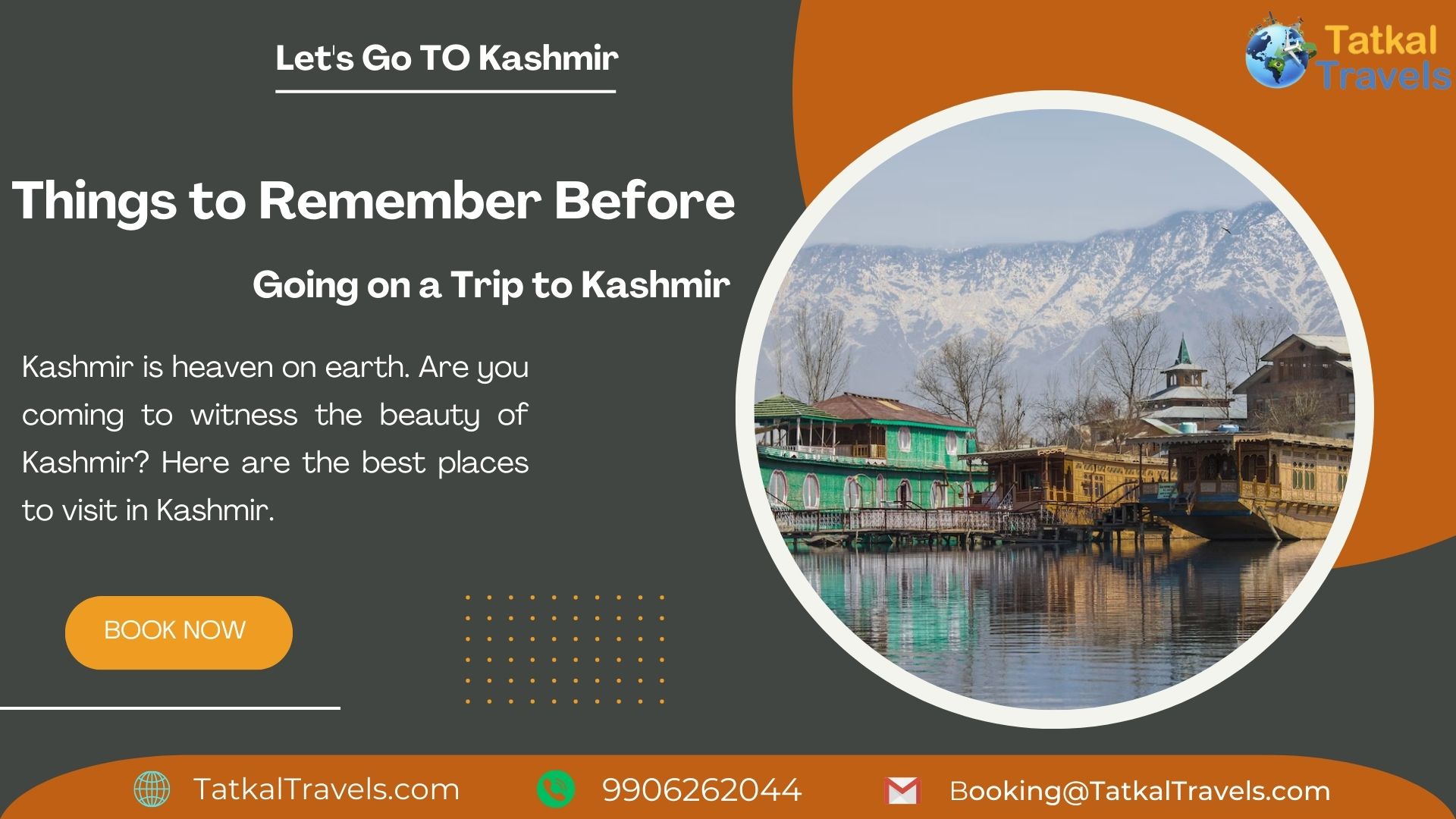 Things to Remember Before Going on a Trip to Kashmir | TatkalTravels