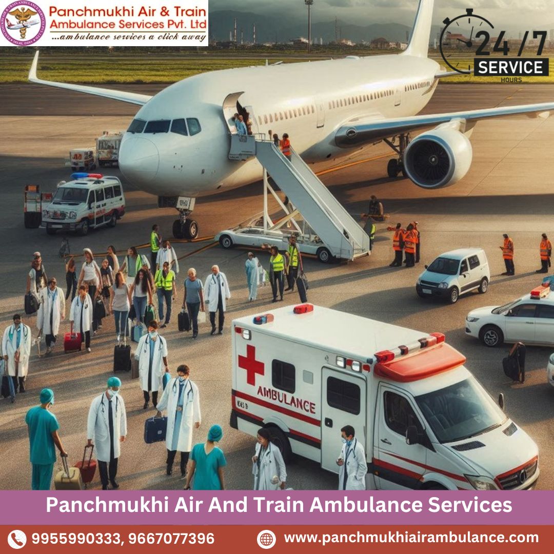 With Top-Class ICU Features Get Panchmukhi Air Ambulance Services in Bhubaneswar