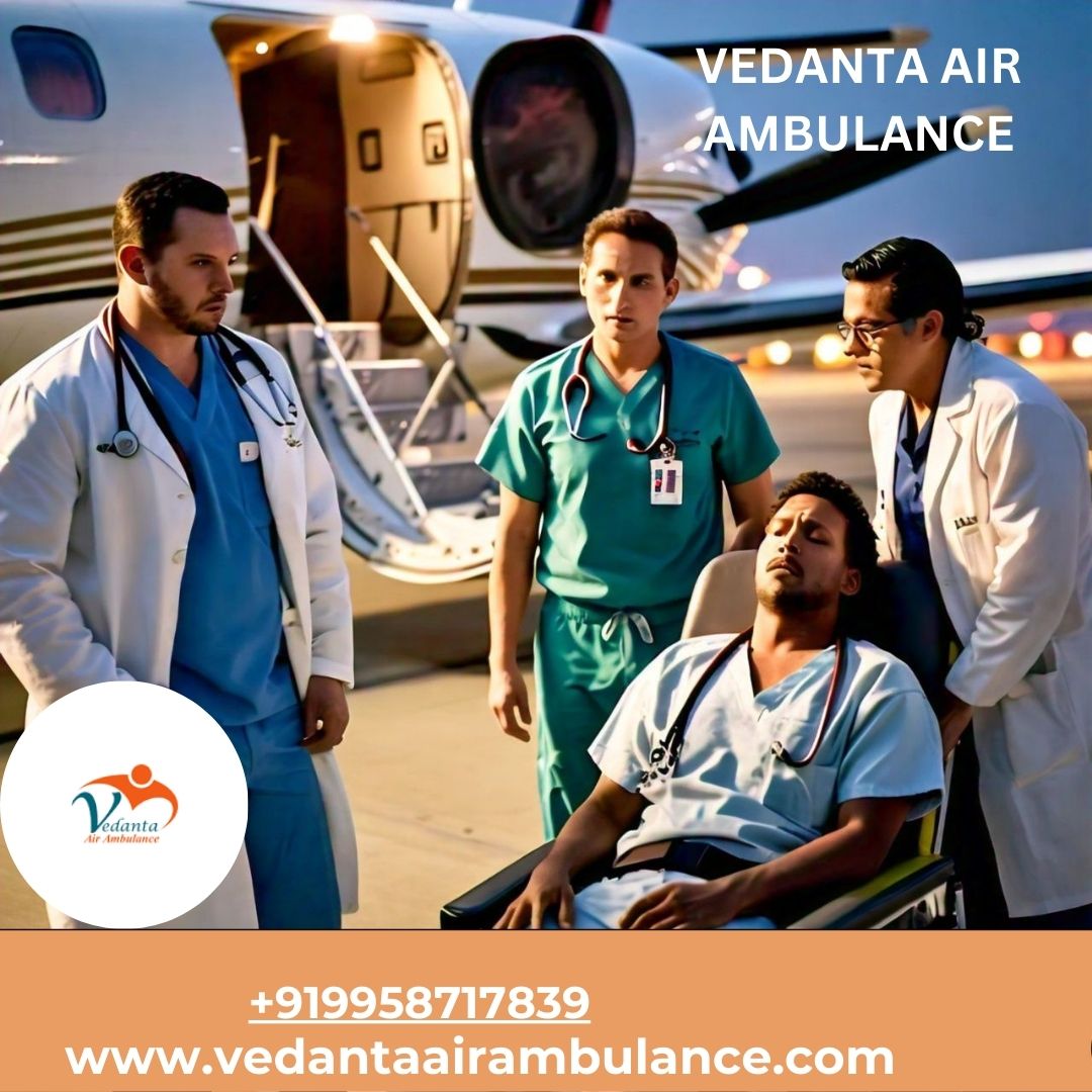 Take Advanced Vedanta Air Ambulance Service in Mumbai with Top ICU Setup