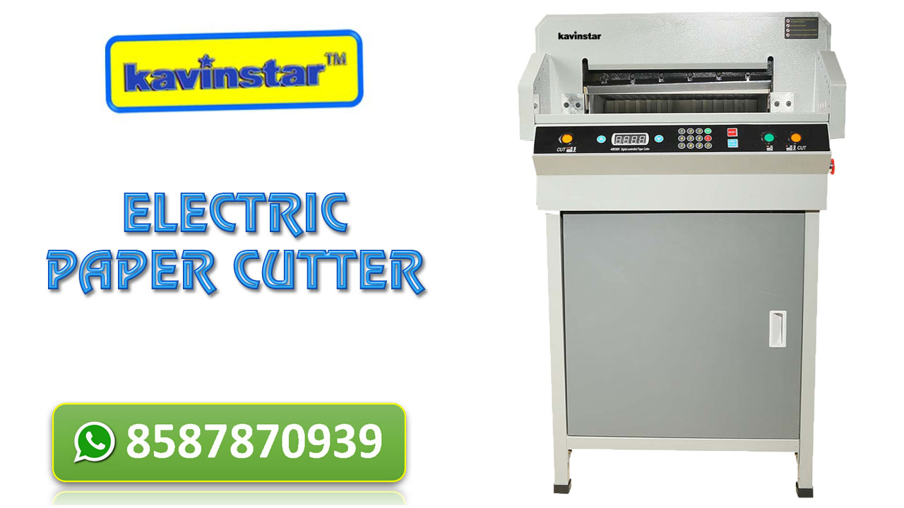 ELECTRIC PAPER CUTTER MACHINE IN DELHI
