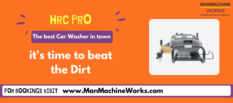 Its a HRC PRO High pressure washer machine for professional cleaning