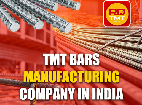 Steel TMT Bars Manufacturers & Suppliers in India - RDTMT 