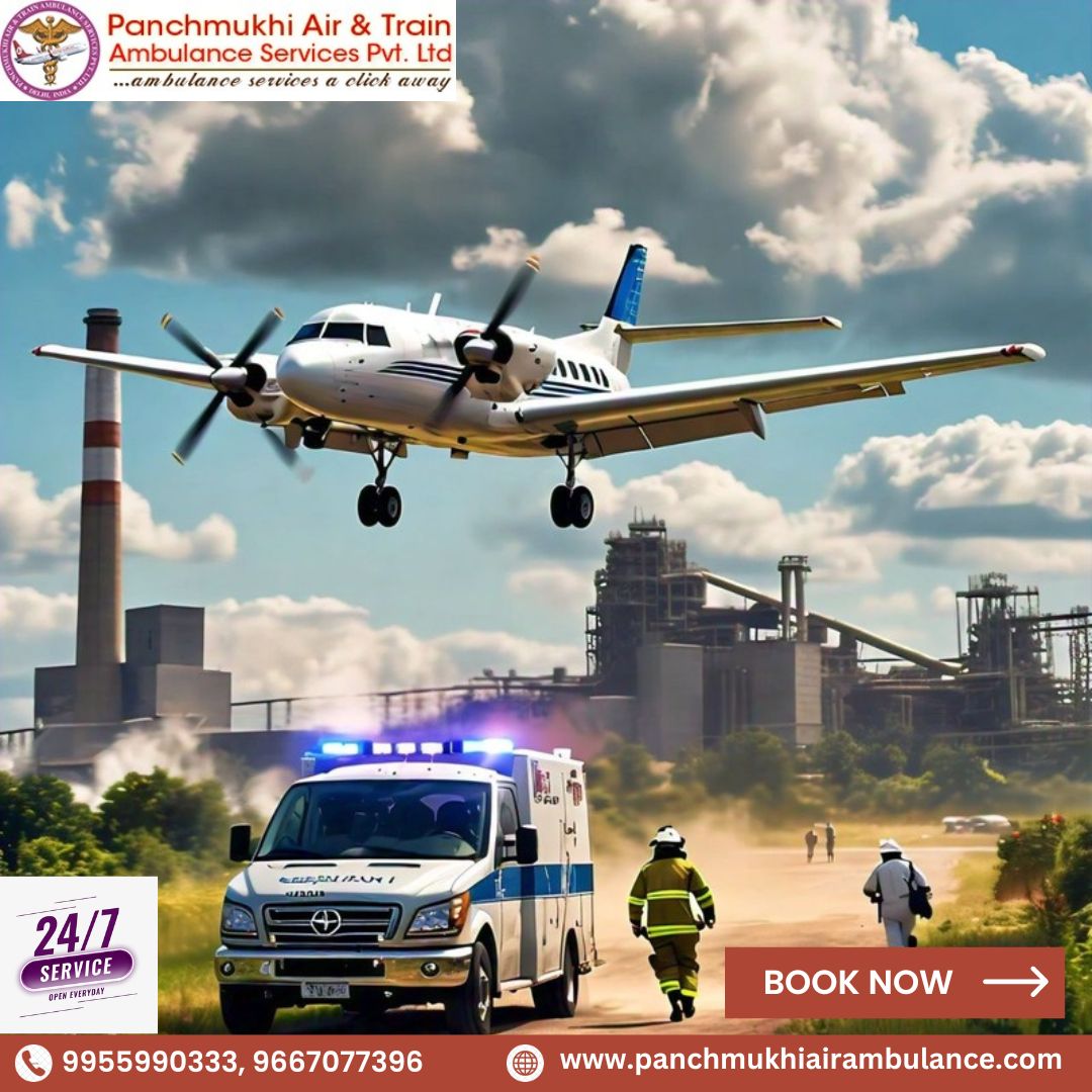 Get Trusted Panchmukhi Air Ambulance Services in Kolkata with ICU Facility