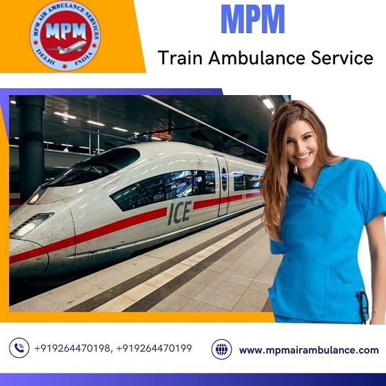 Book Hassle-free Emergency Patient Transfer Service by MPM Train Ambulance from Raipur