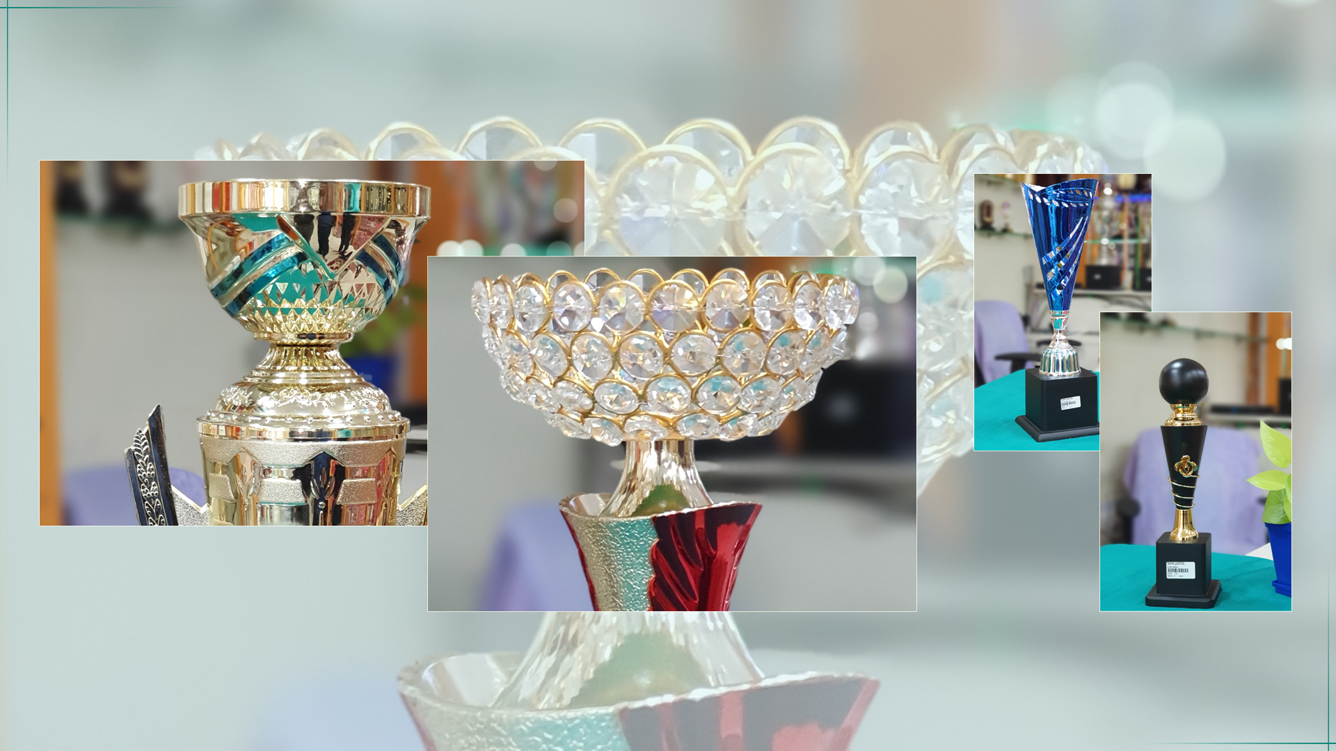 Trophies & Mementos - One is the Jewel in the Crown and other, a Crown itself