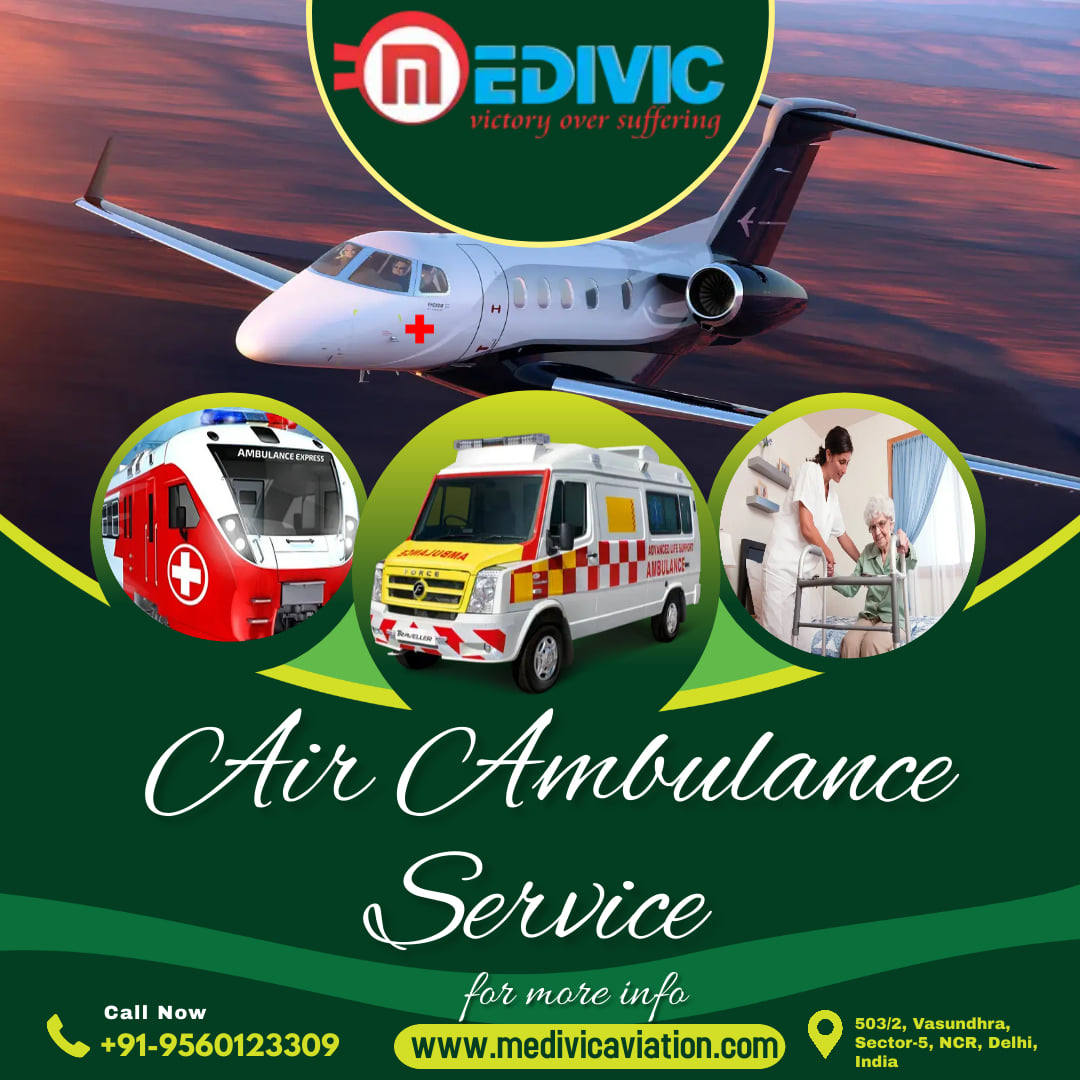 Avail of Medivic Aviation Train Ambulance from Raigarh for Fast and Budget-Friendly  