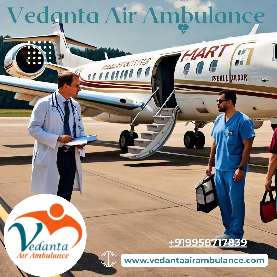 For Emergency Patient Shift Avail of Vedanta Air Ambulance Services in Varanasi