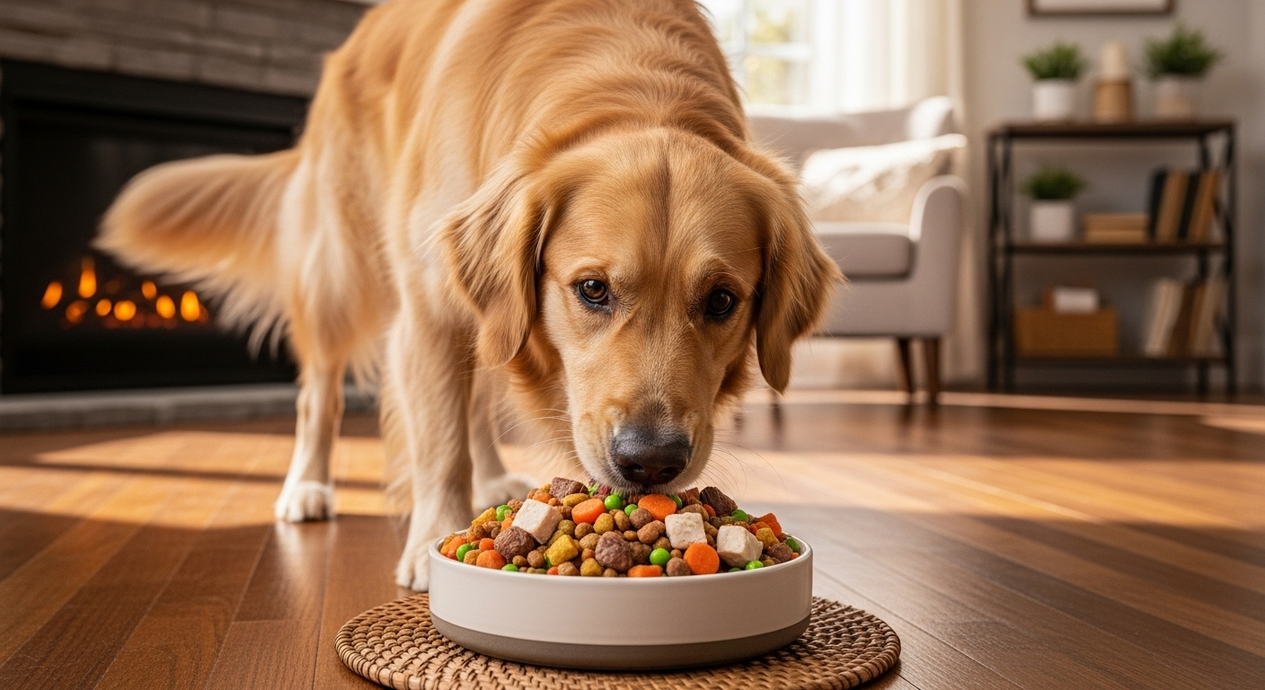 Tasty and Balanced Dog Food Made with Care