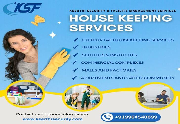 Best Housekeeping Agencies in Bangalore - Keerthisecurity.com