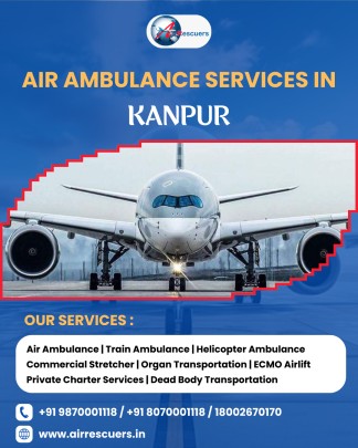 Kanpur’s Trusted Air Ambulance – Saving Lives 24/7!