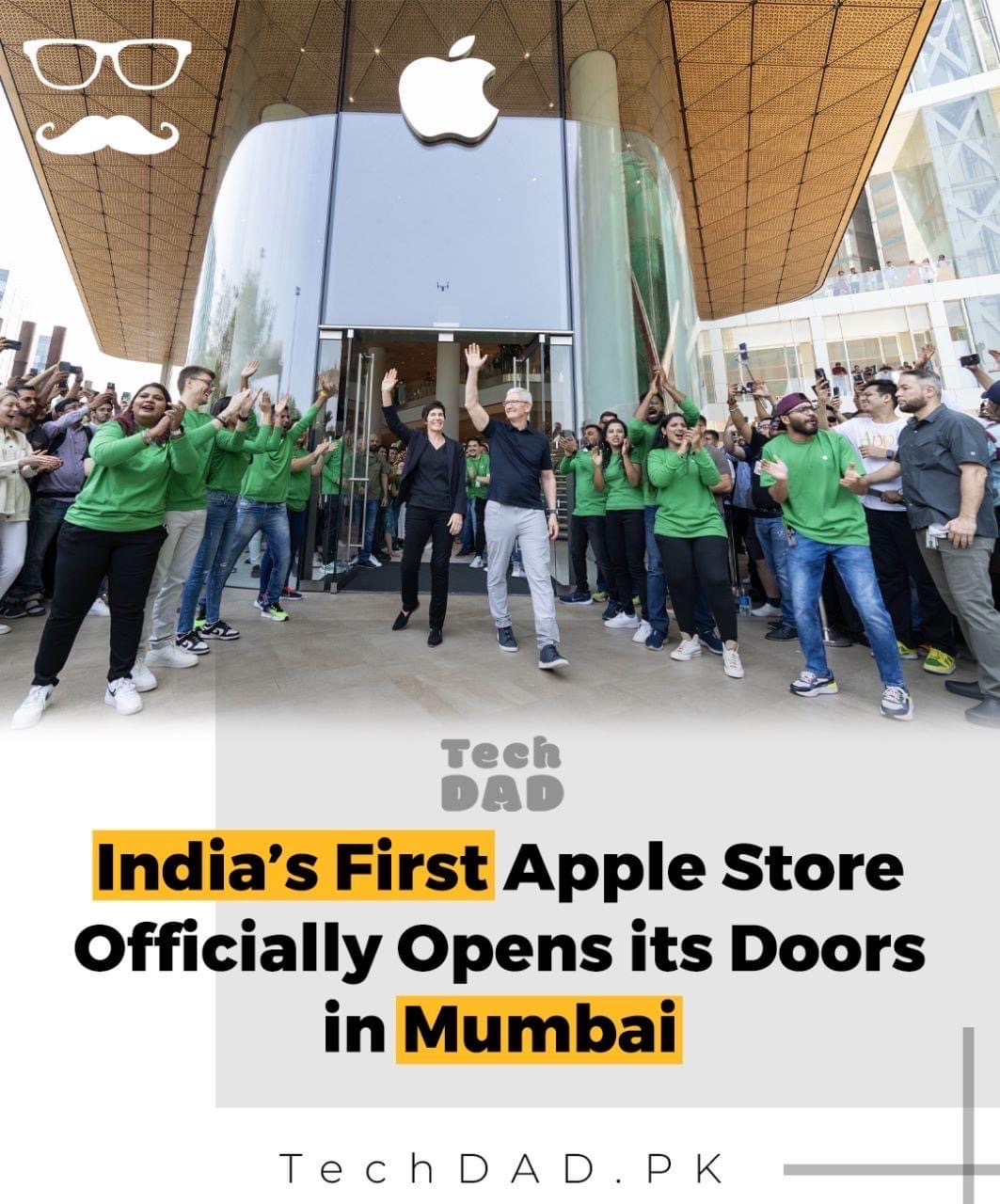 India's First Apple Store Officially Opens its Doors in Mumbai TeChDAD. PK