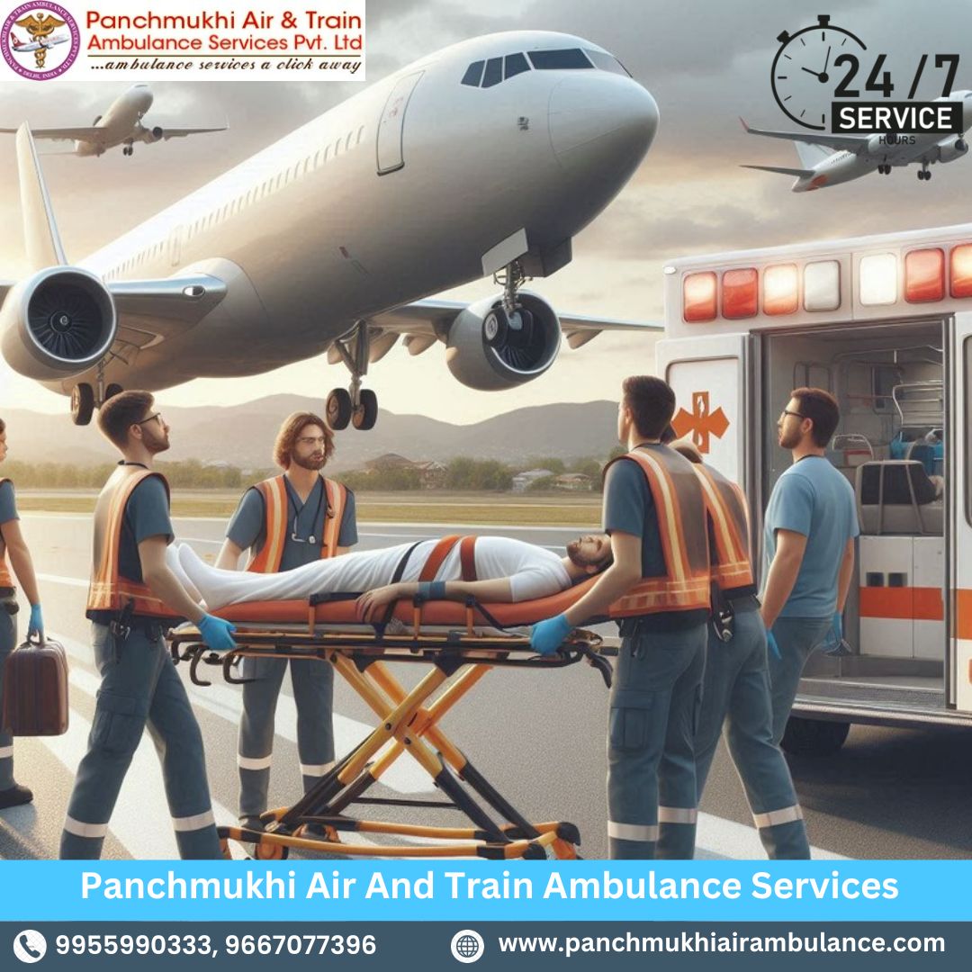 Use Panchmukhi Air Ambulance Services in Jamshedpur with Life-Care Medical Setup