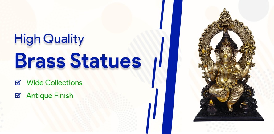 Buy Brass, Bronze,Panchaloha Statues Online in India- Vgocart -New product